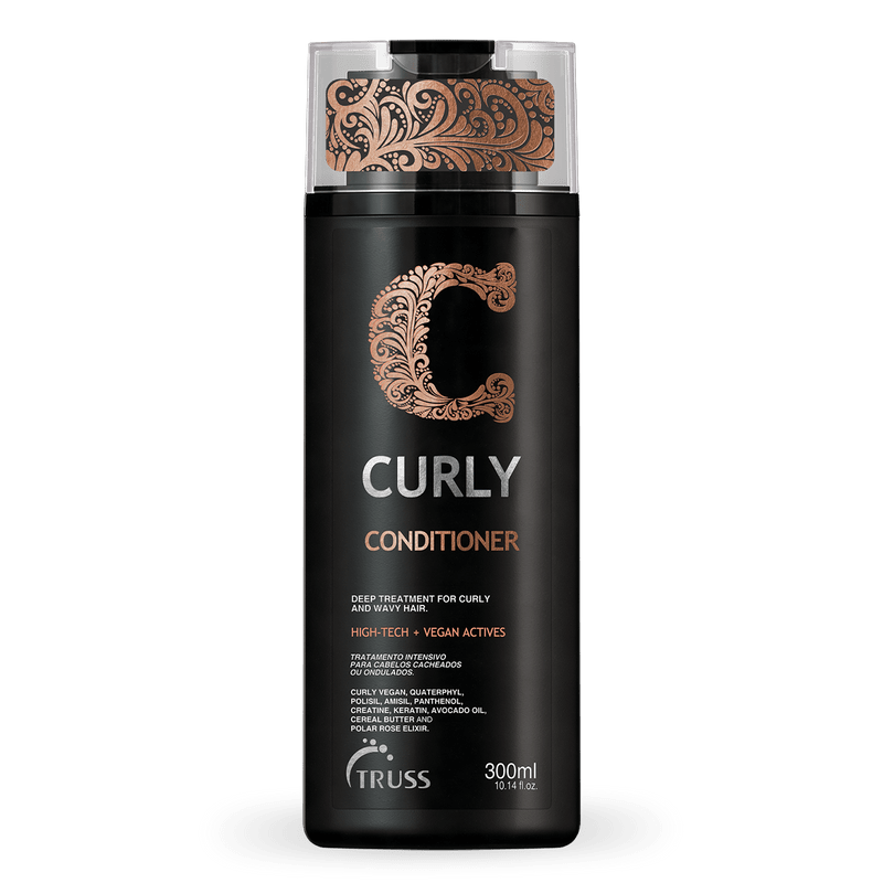 Kit Curly Shampoo 300ml, Conditioner 300ml, Fix 250ml