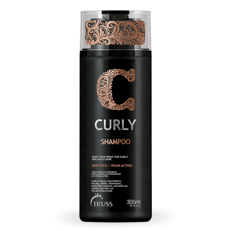 Kit Curly Shampoo 300ml, Conditioner 300ml, Fix 250ml