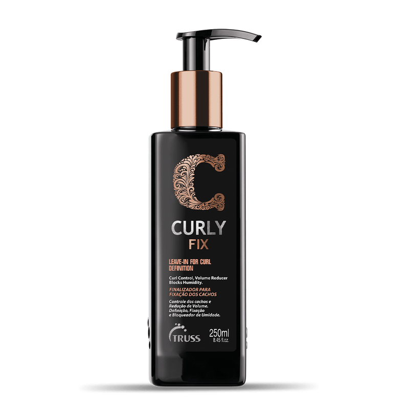 Kit Curly Shampoo 300ml, Conditioner 300ml, Fix 250ml